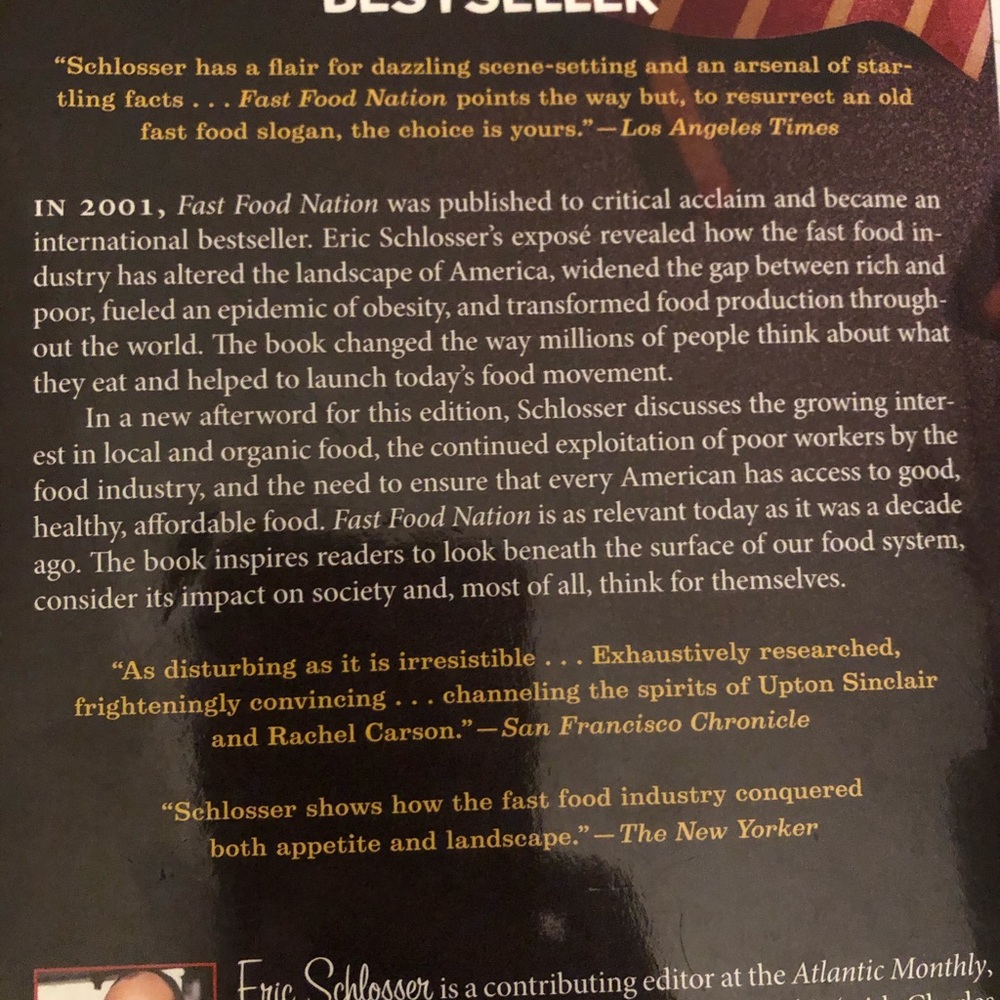 Book: FAST FOOD NATION - Picture 2 of 3